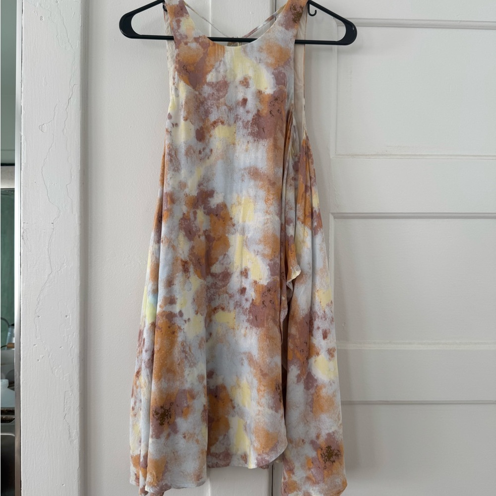 Silence and Noise Tie-Dye Sleeveless Dress